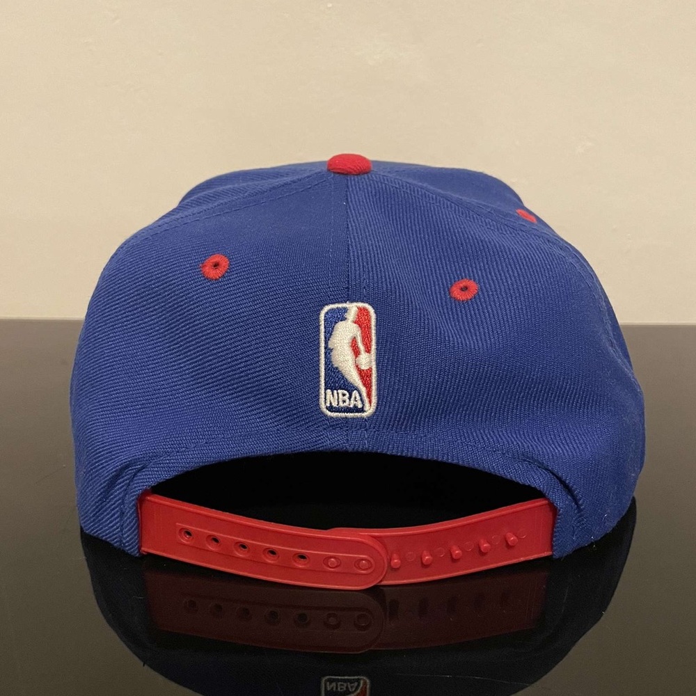 Detroit Pistons NBA Adidas Y2K Style SnapBack Hat - Picture 2 of 7